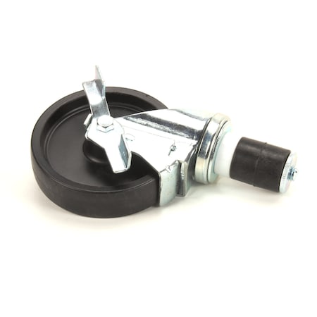 Randell Caster, 5.75O/A Swvl W/Br Cms4-5Bbn 5Wheel Black HD CST1451